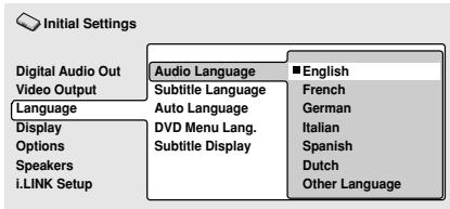 PIONEER DV-757AI - Audio Language - 1