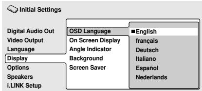 PIONEER DV-757AI - OSD Language - 1