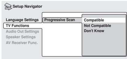 PIONEER DV-757AI - Is your TV/monitor compatible with progressive-scan video? - 1