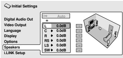 PIONEER DV-757AI - Menu de configuración de inicial - 1