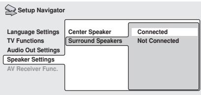 PIONEER DV-757AI - Do you have surround speakers connected to your AV receiver? - 1