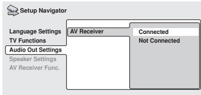 PIONEER DV-757AI - Did you connect this player to an AV receiver? - 1
