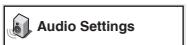 PIONEER DV-LX50 - Audio Settings menu - 1