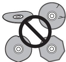 PIONEER DV-LX50 - Damaged and shaped discs - 1