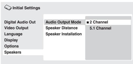 PIONEER DV-LX50 - Audio Output Mode - 1