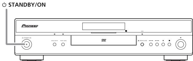 PIONEER DV-LX50 - Accensione e impostazione - 2