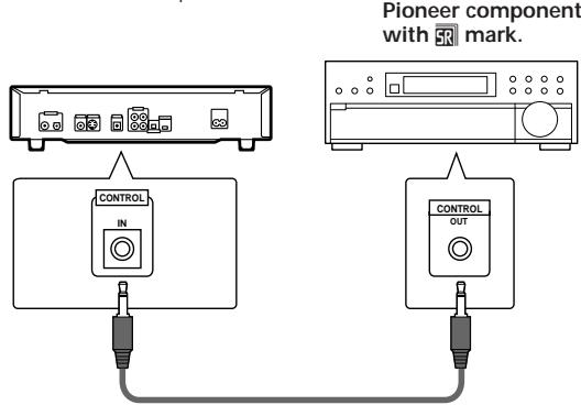 PIONEER DVD-V550 - System Control Connections - 1