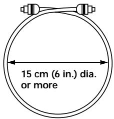 PIONEER DVD-V550 - Notes on using optical cables - 1