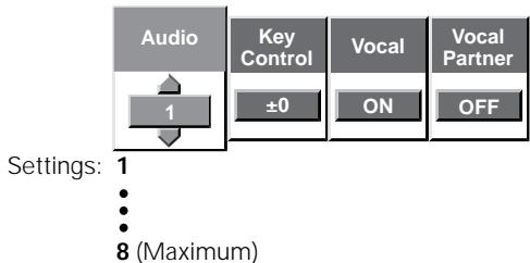 PIONEER DVD-V550 - Selecting the desired vocals or language - DVD - 1