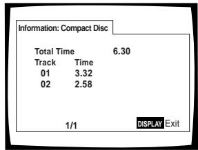 PIONEER DVD-V550 - DVD information - 1