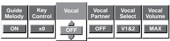 PIONEER DVD-V550 - Changing the setting of vocals - 2