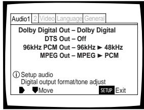 PIONEER DVD-V550 - Press SETUP. - 1