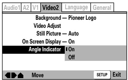 PIONEER DVJ-X1 - Visualizzazione del symbolo di angolazione (modalità Expert) - 1