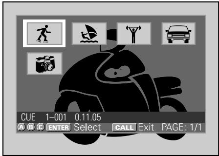 PIONEER DVJ-X1 - Appuyez sur la touche cue/loop CALL. - 1