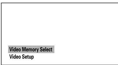 PIONEER DVJ-X1 - Utilice los quatre lados ( /// ) del botón del cursor para selectionar [Video2]  [Video Adjust]  [Start], y después presione el botón ENTER. - 1
