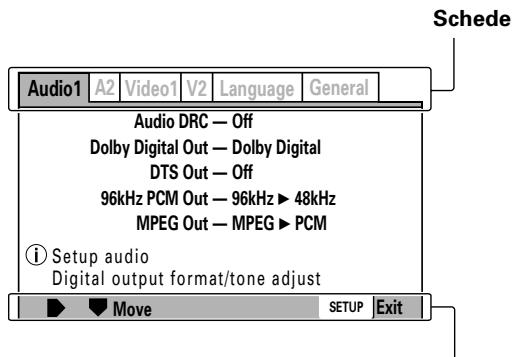 PIONEER DVJ-X1 - Uso di Setup Menu - 1