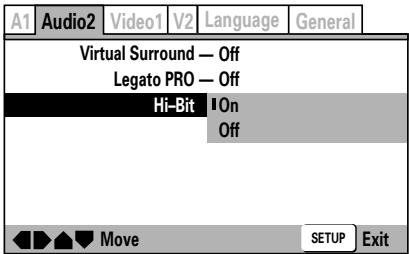 PIONEER DVJ-X1 - Funzione Hi-Bit (modalità Expert) - 1
