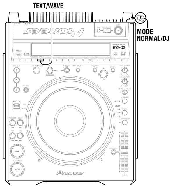 PIONEER DVJ-X1 - Au sujet de la lecture à départ en fondu DJ - 1