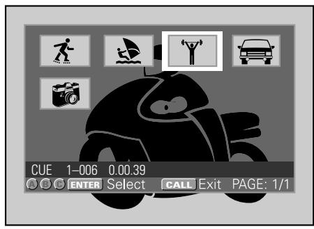 PIONEER DVJ-X1 - Druk op de CUE/LOOP CALL toets. - 1