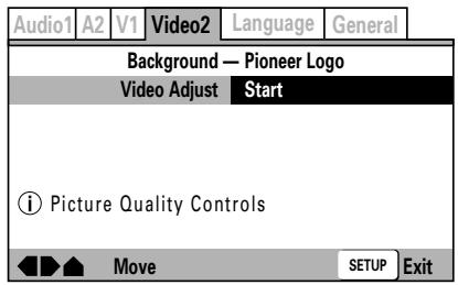 PIONEER DVJ-X1 - Para selectionar una calidad eImagen preajustada - 1