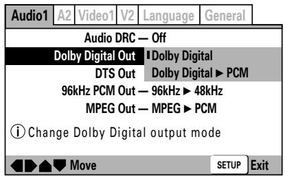 PIONEER DVJ-X1 - Dolby Digital output NORMAL - 1
