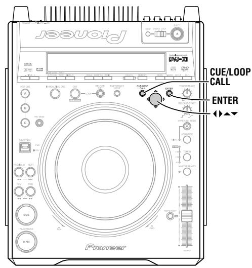 PIONEER DVJ-X1 - ■ Meldungen, die während der Aufzeichnung von Cue-Punkt- und Schleifenpunktdaten erschinen konnen - 1