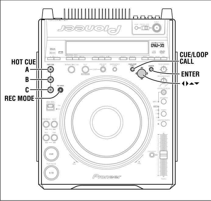 PIONEER DVJ-X1 - Au moyen de la touche du curseur, sélectionnez la vignette souhaitée et appuyez sur la touche ENTER. - 3