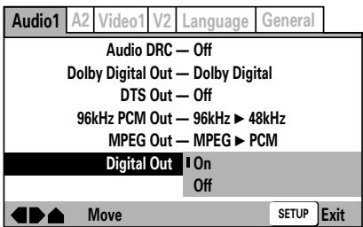 PIONEER DVJ-X1 - Digitale uitvoer ON/OFF (Expert-functie) - 1