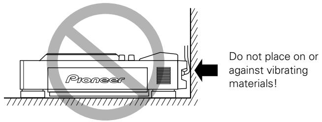 PIONEER DVJ-X1 - Installation location - 1