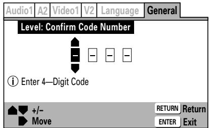 PIONEER DVJ-X1 - Sélectionnez [level] et appuyez sur la touche ENTER. - 1