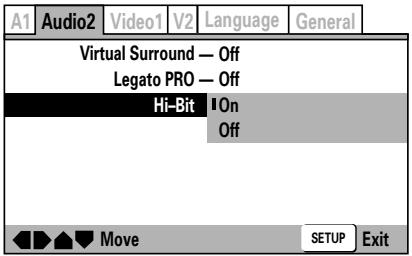 PIONEER DVJ-X1 - Hi-Bit functie (Expert-functie) - 1