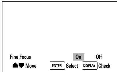 PIONEER DVJ-X1 - Utilice los lados superior/inferior ( /) del boton del cursor para selectionar el elemento que deseae ajustar. - 1