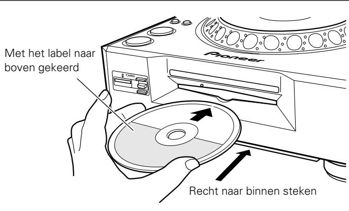 PIONEER DVJ-X1 - Plaatsen en uitmelen van de discs - 1