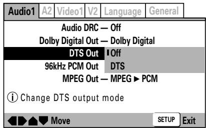 PIONEER DVJ-X1 - Salida de DTS (DTS Out) NORMAL - 1