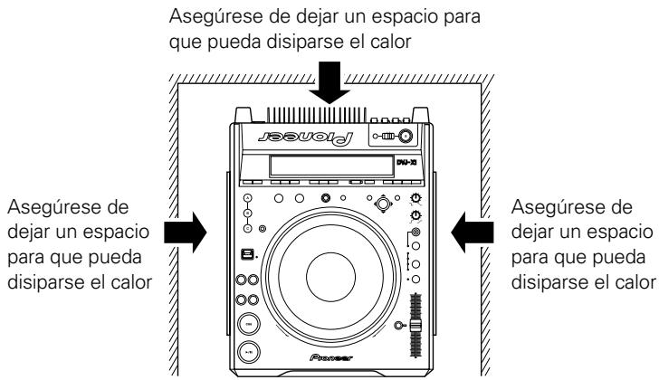 PIONEER DVJ-X1 - Lugar de instalación - 2