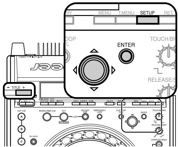 PIONEER DVJ-X1 - Forma de realizar la configuración - 1