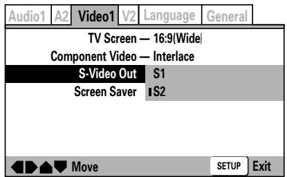PIONEER DVJ-X1 - Selecteer de S-video-uitvoer (Expert-functie) - 1