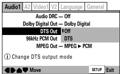 PIONEER DVJ-X1 - Uscita DTS - 1