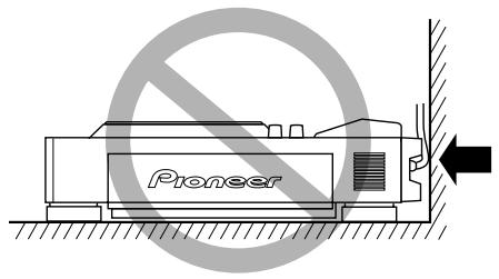 PIONEER DVJ-X1 - Emplacement d'installation - 1