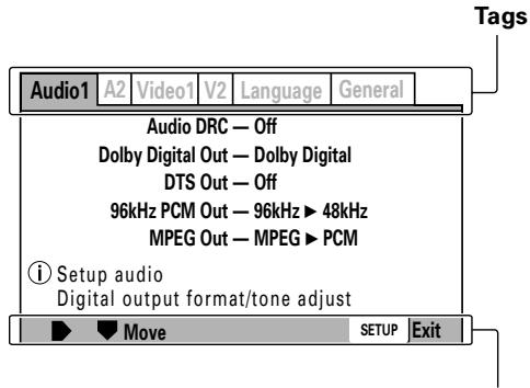 PIONEER DVJ-X1 - Press the SETUP button. - 1