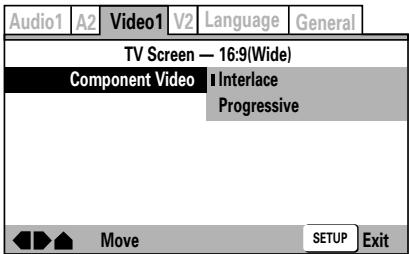 PIONEER DVJ-X1 - Sélection du format de sortie vidéo - 1