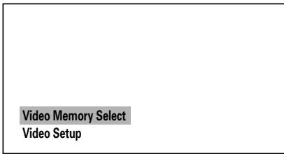 PIONEER DVJ-X1 - Scegliere [Video Memory Select] e premere ENTER. - 2