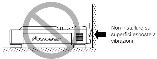 PIONEER DVJ-X1 - Posizione di installmente - 1