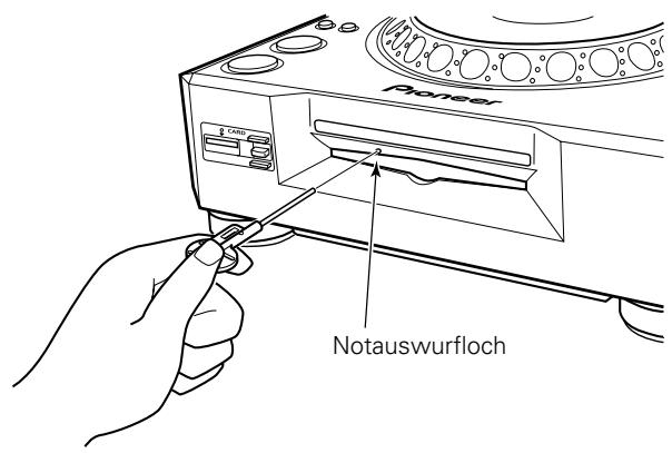 PIONEER DVJ-X1 - Notauswurf einer Disc - 2