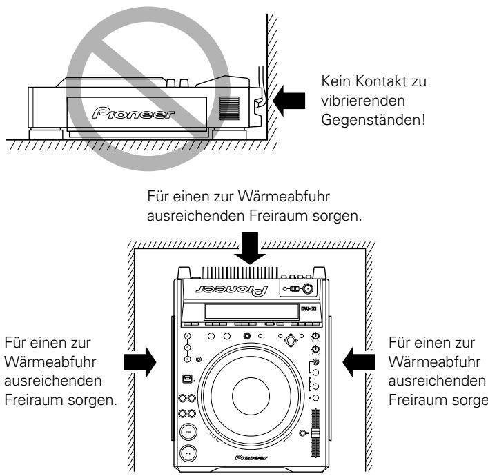 PIONEER DVJ-X1 - Aufstellungssort - 1