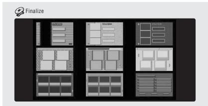 PIONEER DVR-440H-AV (RCS-404H) - For Video mode and DVD+R/+RW discs only, select a title menu style, then select 'Yes' to start finalization or 'No' to cancel. - 1