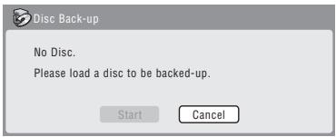 PIONEER DVR-440H-AV (RCS-404H) - Load the disc you want to make a backup of. - 1