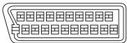 PIONEER DVR-440H-AV (RCS-404H) - AV Connectors (21-pin connector assignment) - 1