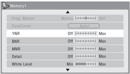 PIONEER DVR-440H-AV (RCS-404H) - Select the picture quality setting you want to adjust. - 1