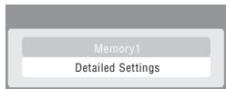 PIONEER DVR-440H-AV (RCS-404H) - Move the cursor down and select 'Detailed Settings'. - 1